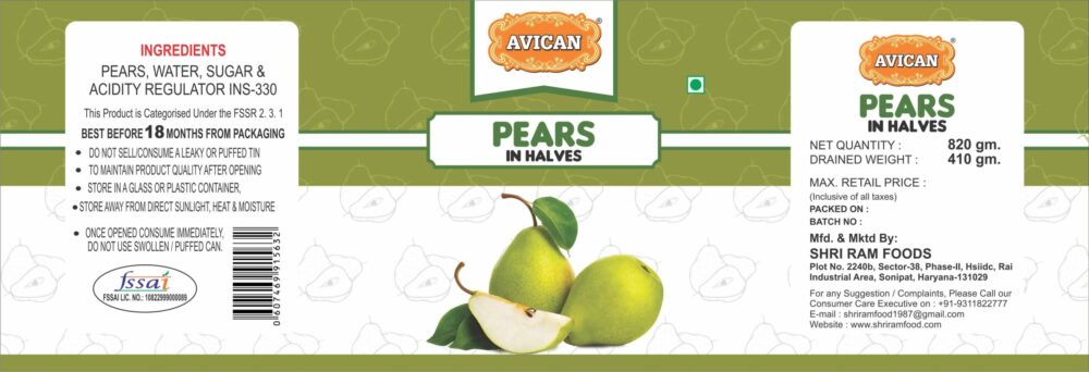 PEARS 820G