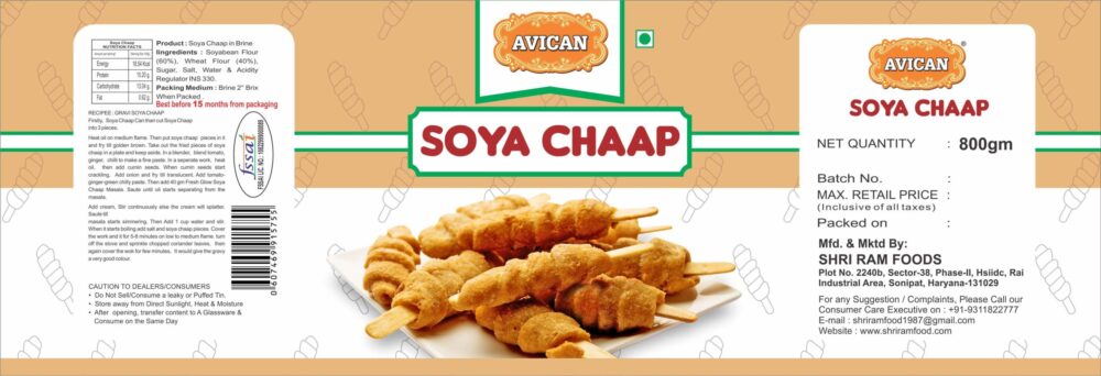 SOYA CHAAP 800G